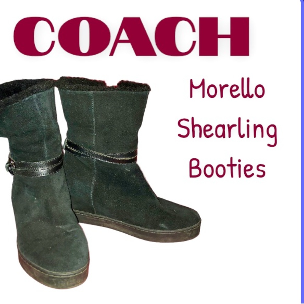 Coach Norell Boots Shearling sz.39